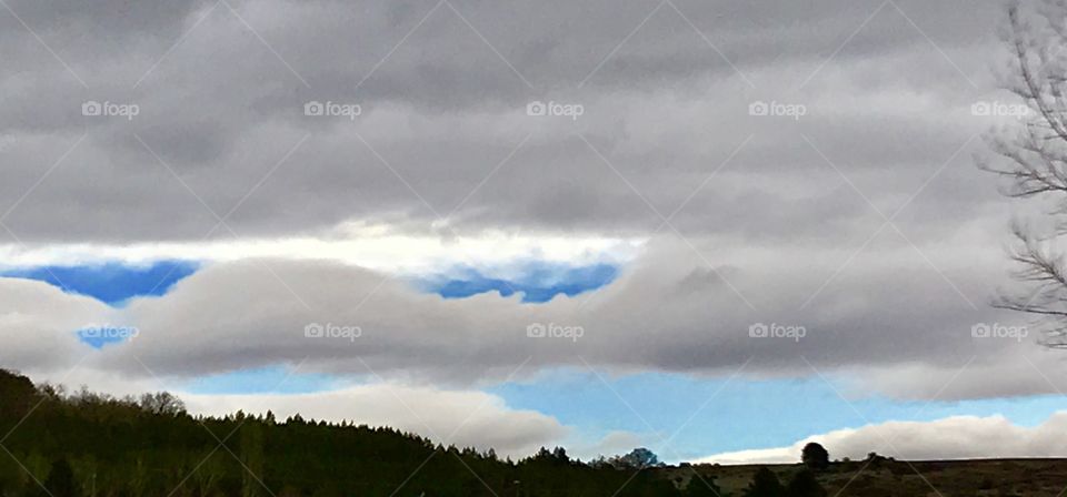 the sky wants to hover