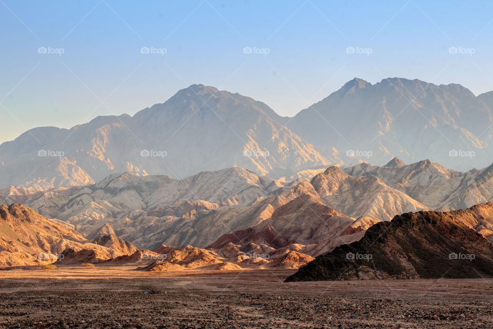 Connection valley in South Sinai