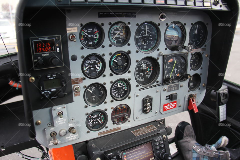 Helicopter panel