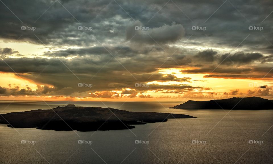 Santorini sunset
