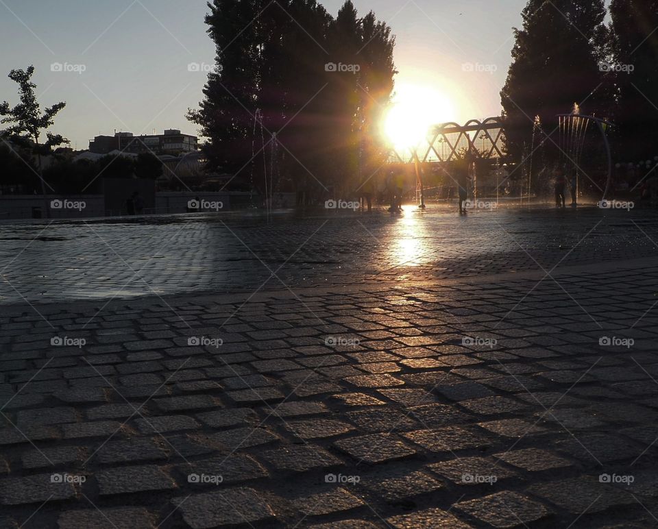 Madrid Río, playa
Madrid River, beach