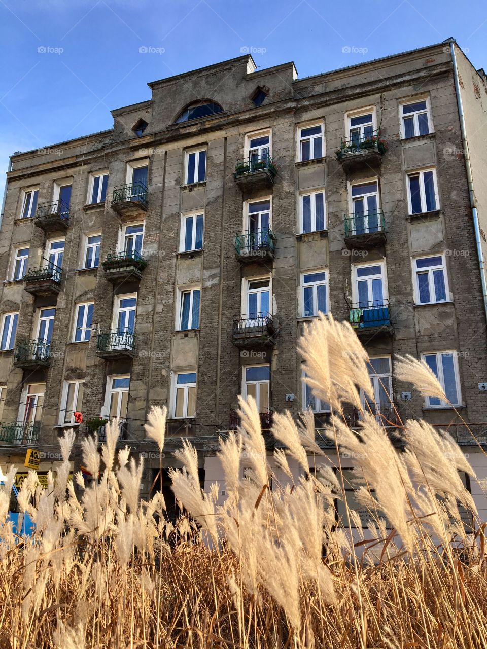 A house with history. This building is located at Praga (district of Warsaw)