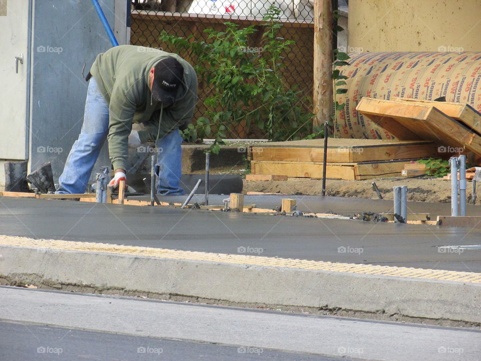 Construction, Concrete Finisher