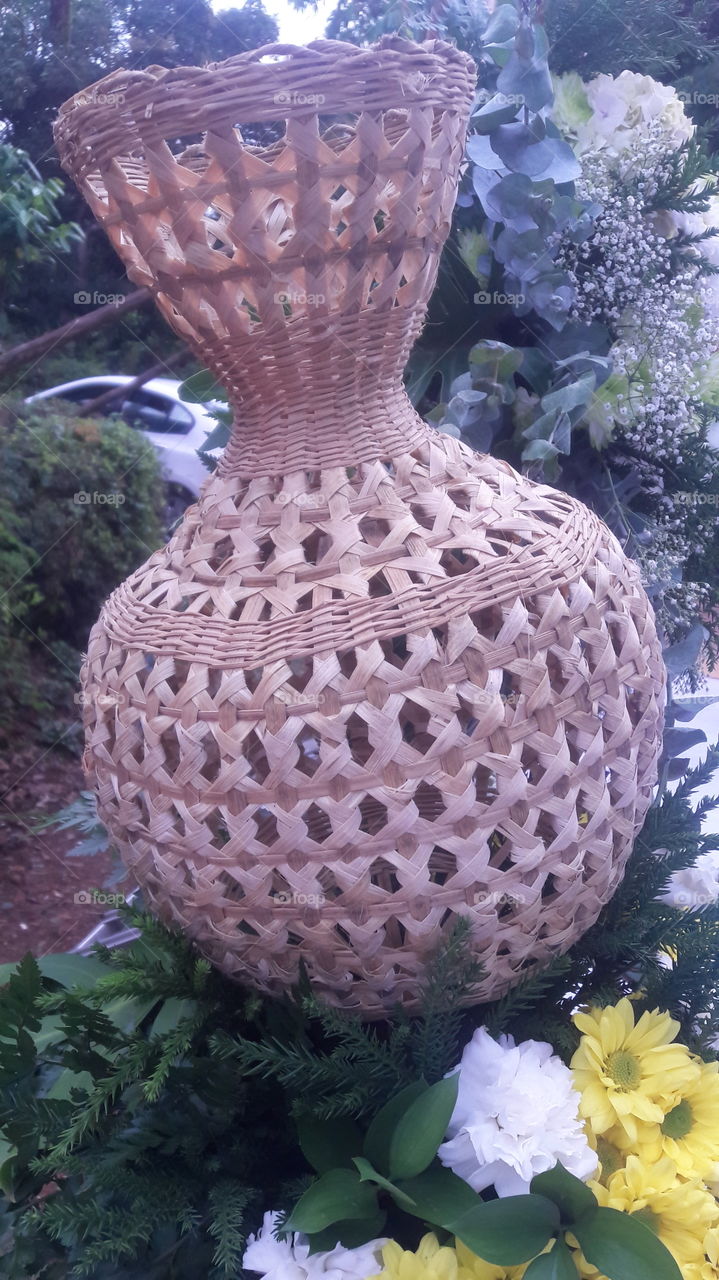 Bamboo Basket Handmade