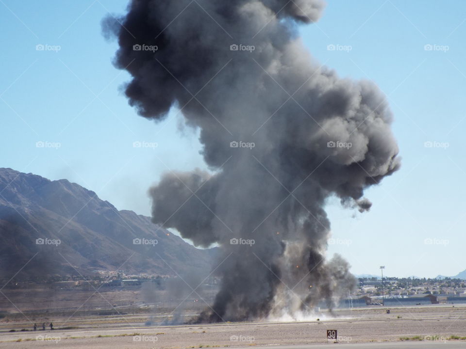 NAFB Bomber Explosion 