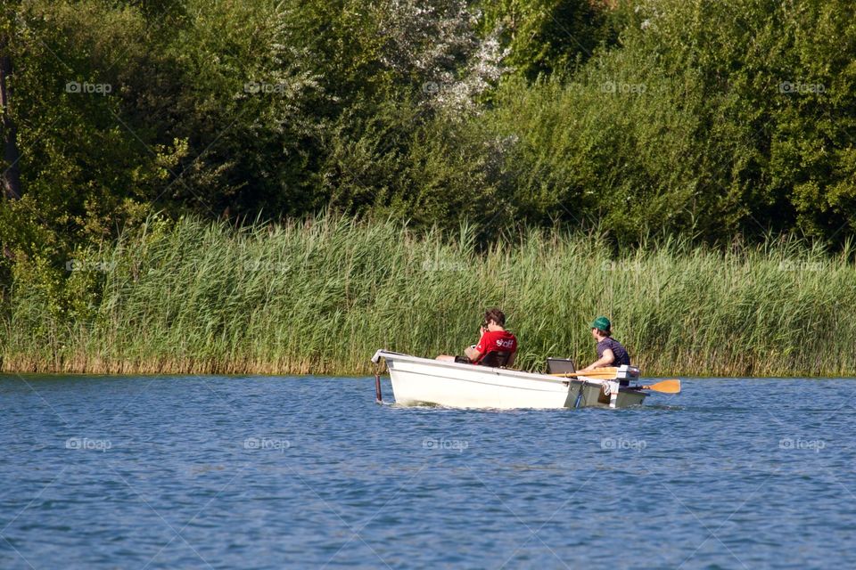 Boat On The Lake