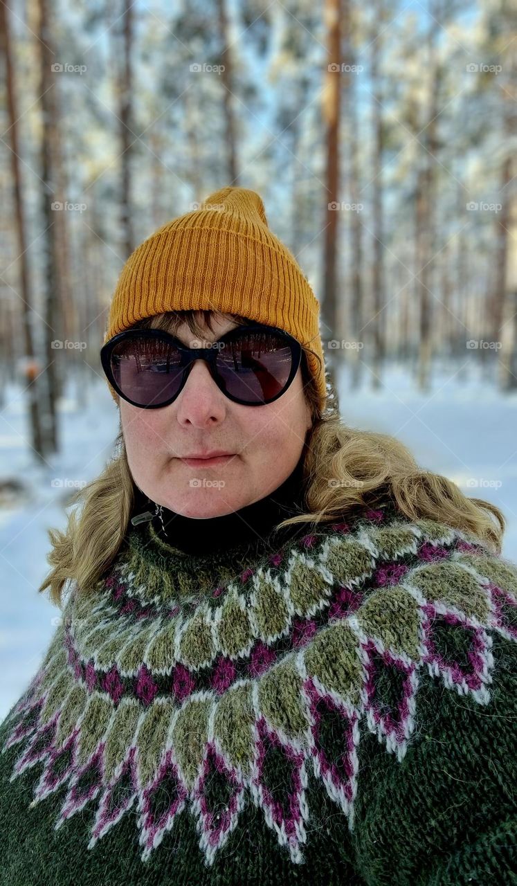 My lovely Icelandic wool sweater