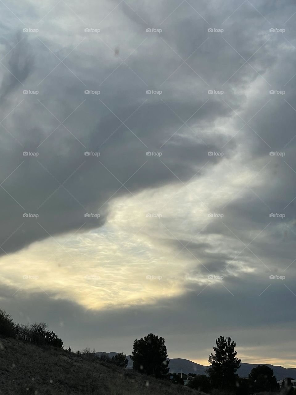 Hope between darkness.