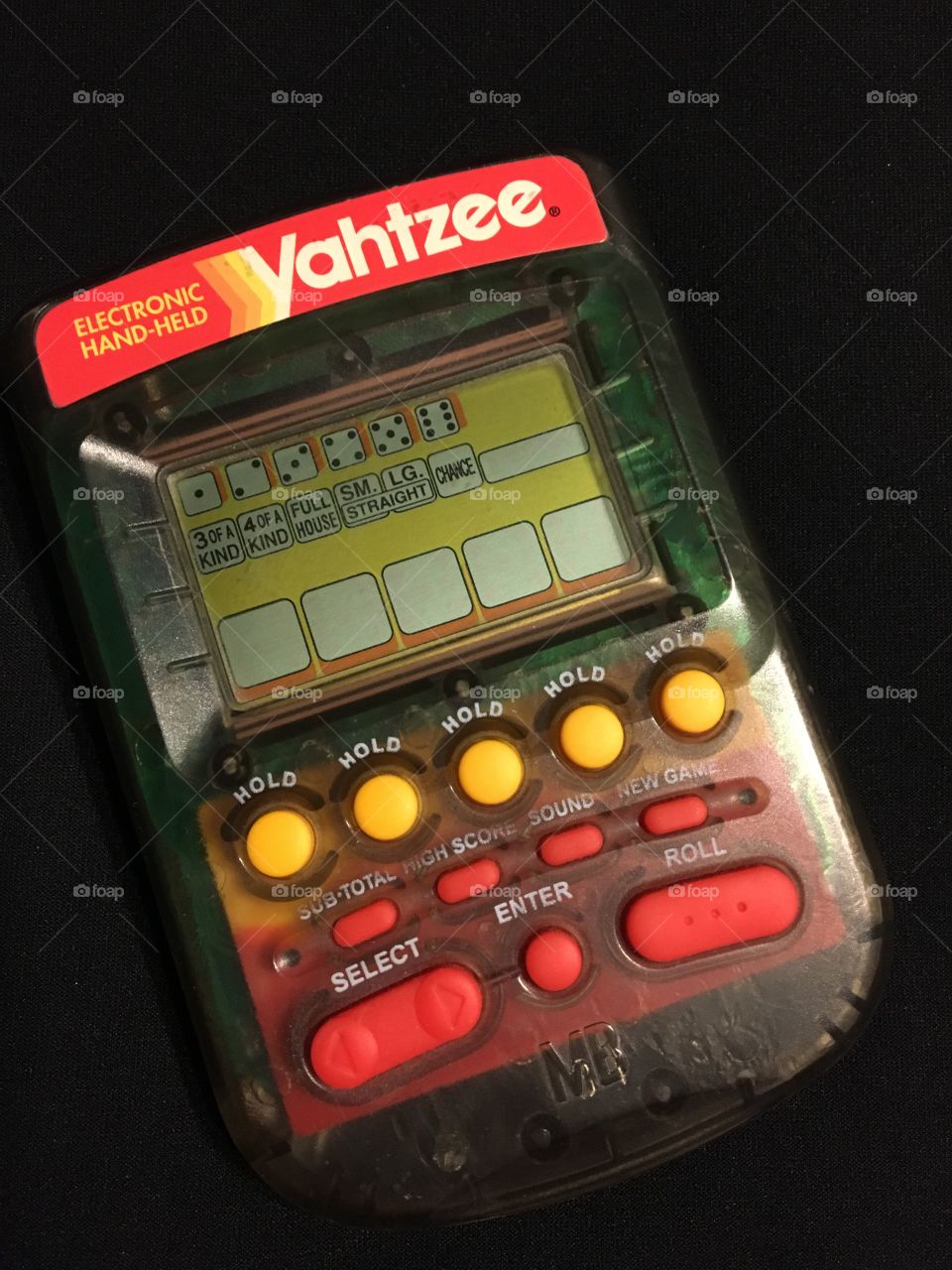 Yahtzee Retro Handheld Game