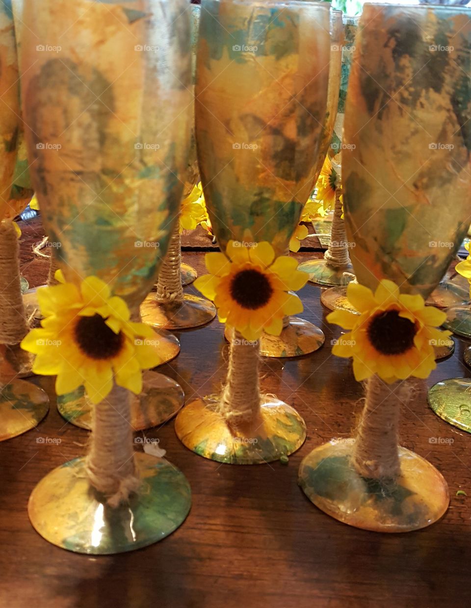 sunflower glasses
