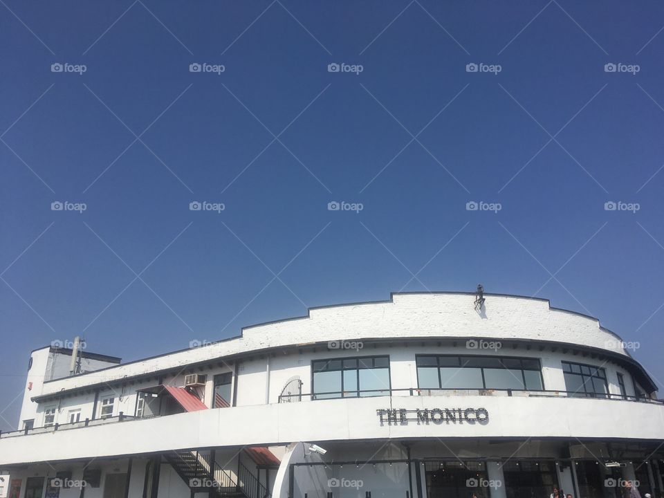 Monico Bar at the southern seafront on Canvey Island. Not Monaco. Visited in Spring.