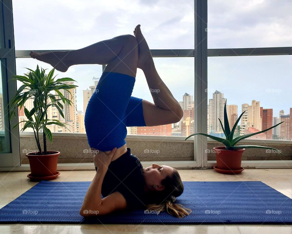 Exercise#yoga#plants#terrace