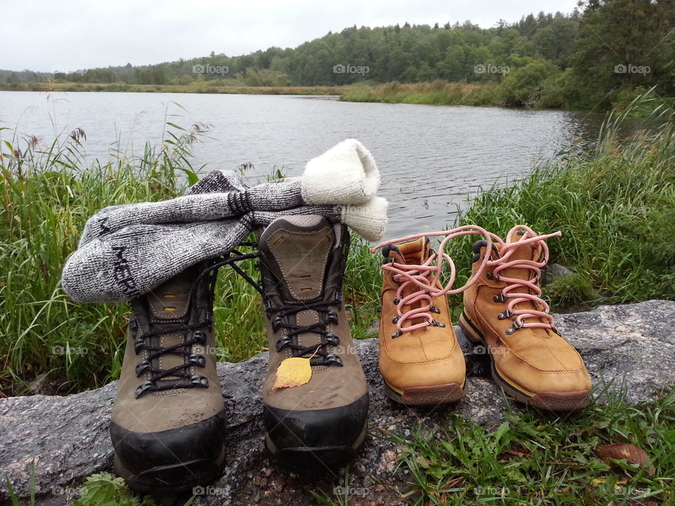 Not the best day for hiking but being outside in a little rain has never hurt anyone.