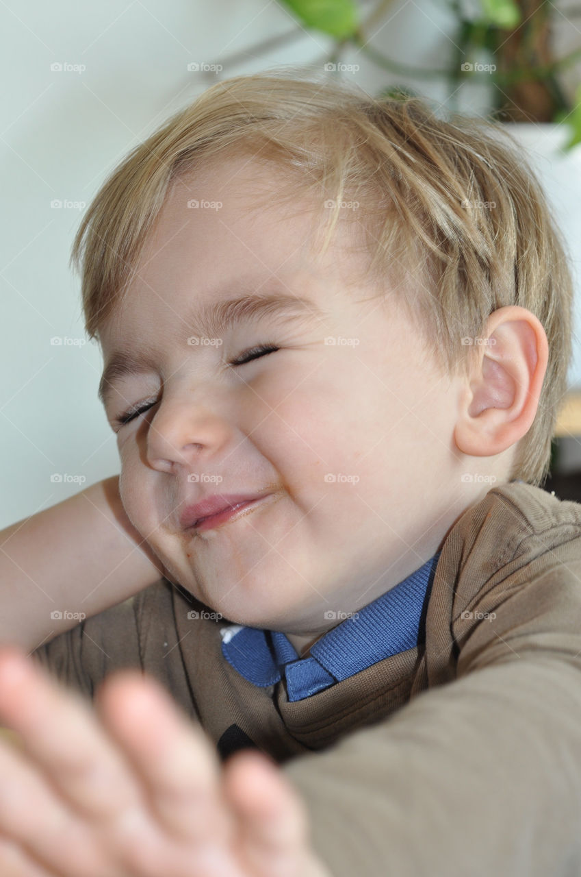 smile kid boy funny by nivoa