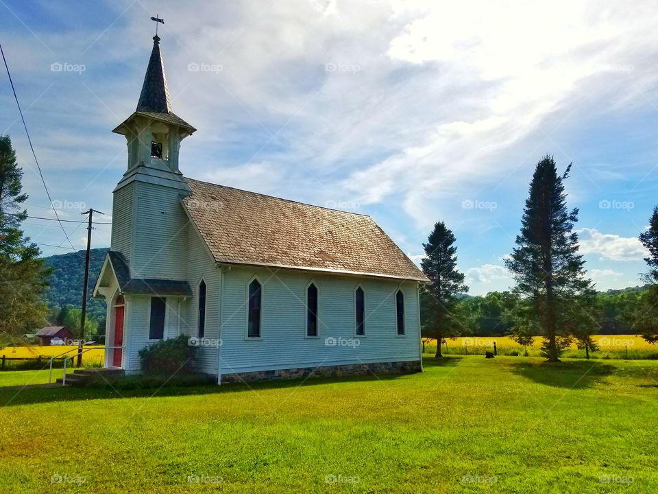Little white church