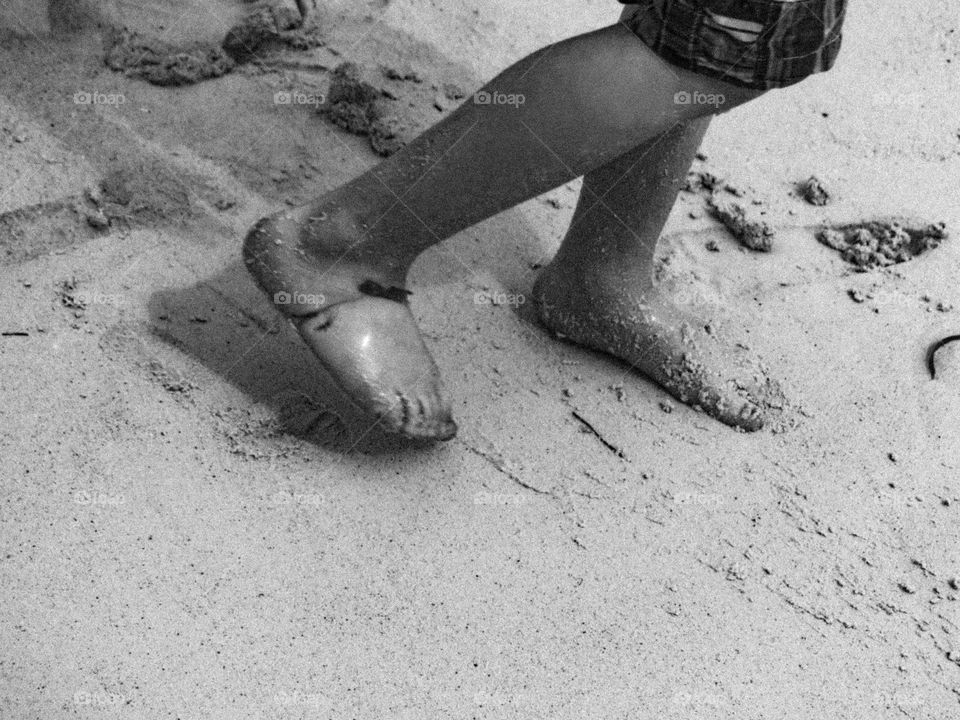 Beach feet!