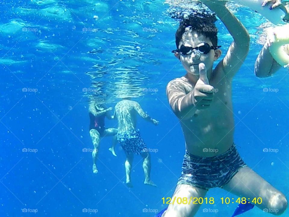 underwater of kaş antalya Turkey