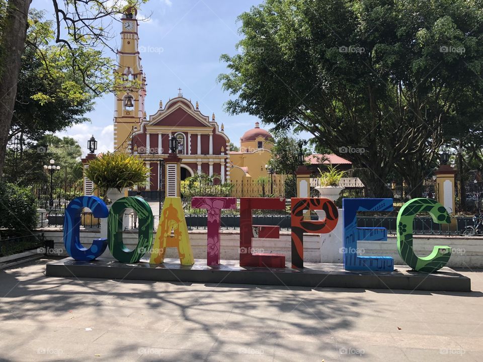 Coatepec. I had to wake up extra early so I can make it to this location and take a picture before it got overcrowded with tourists and vendors. 