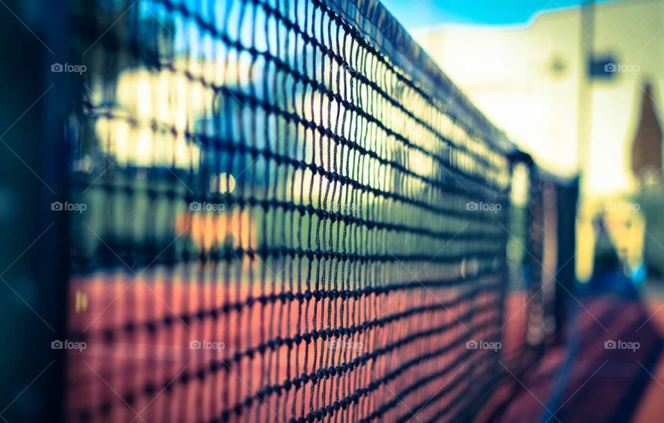 Tennis court, Elvas, Portugal