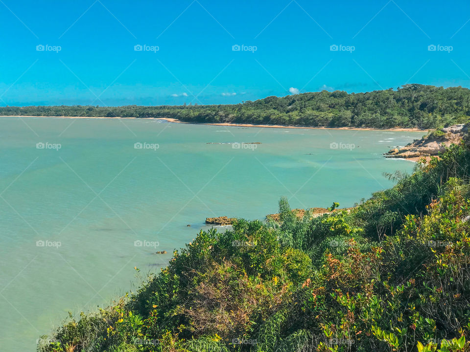 A spectacle on this beach in Cumuruxatiba Bahia Brasil!