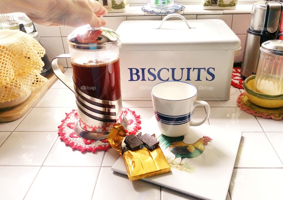 French Press Coffee Break