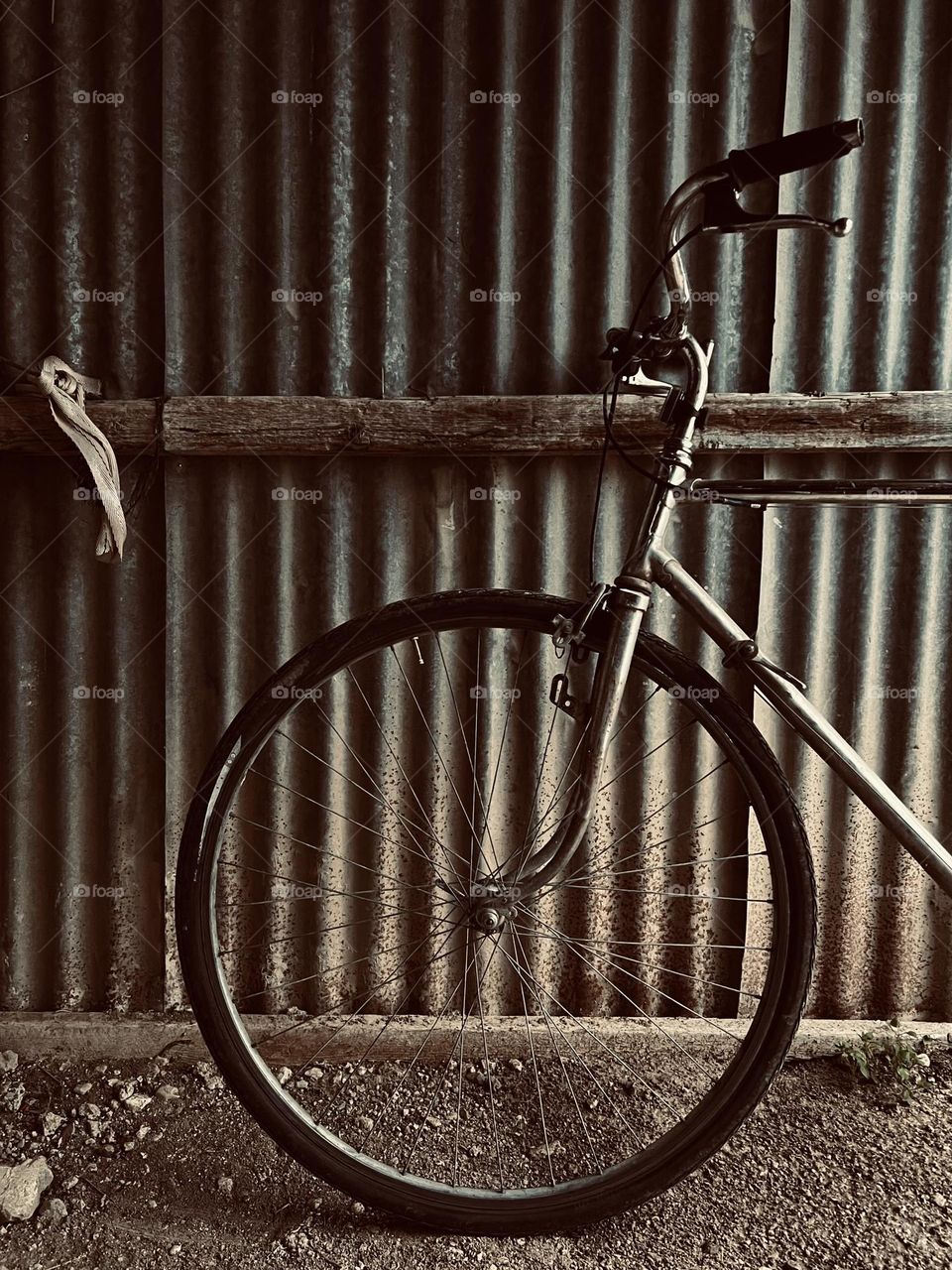 Lonely bicycle 