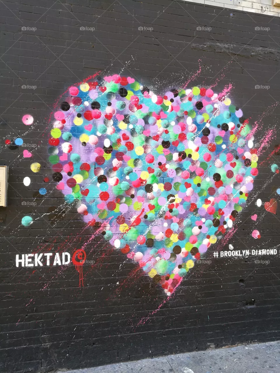 Heart peace and love 