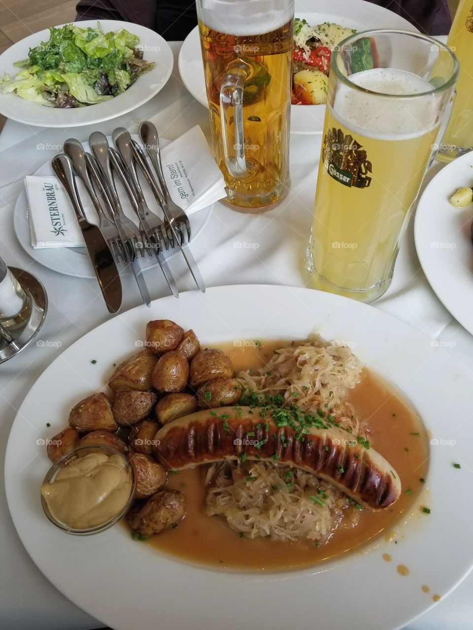Bratwurst in Salzburg