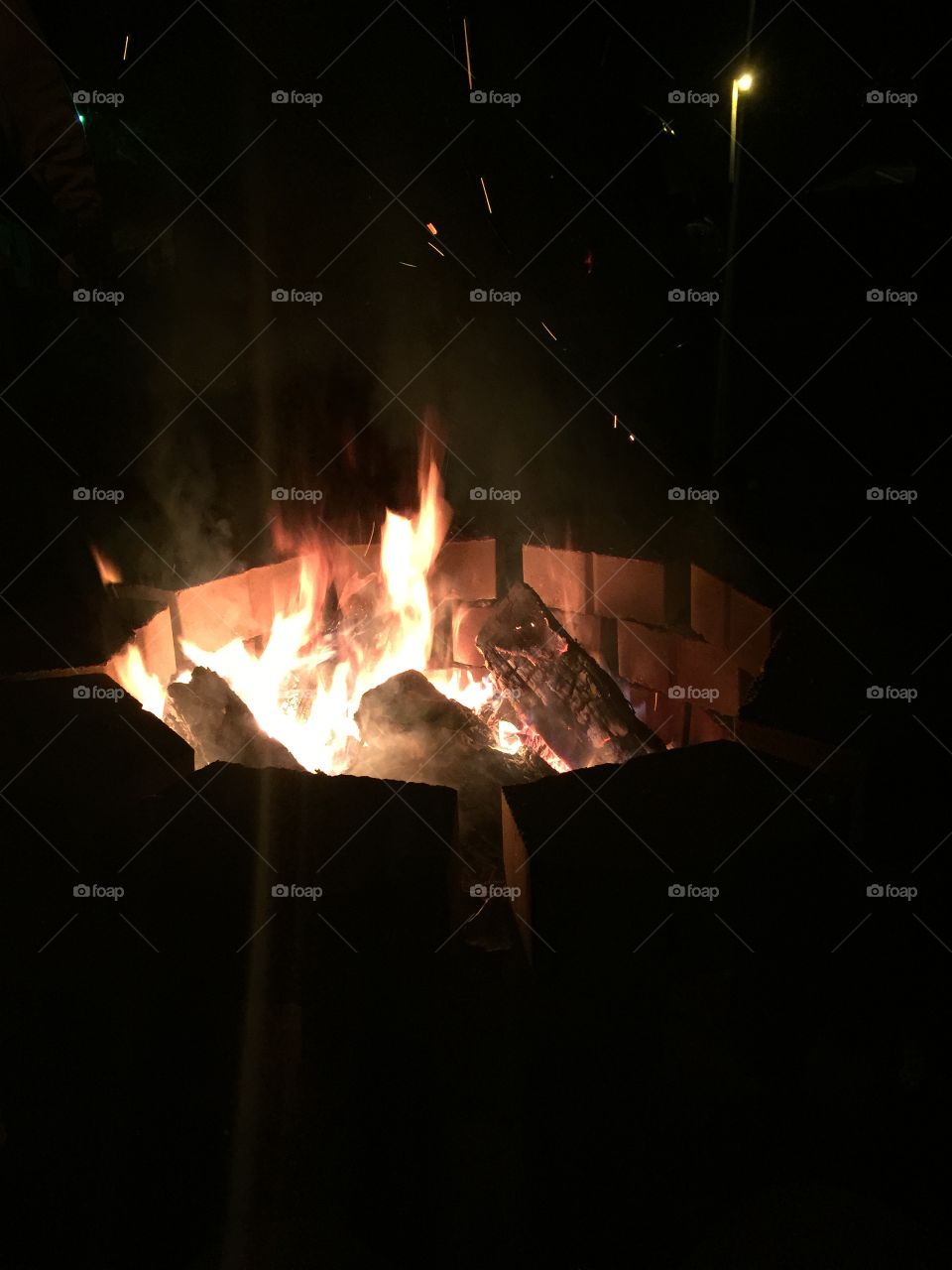 Random Fall Fire Pit Capture