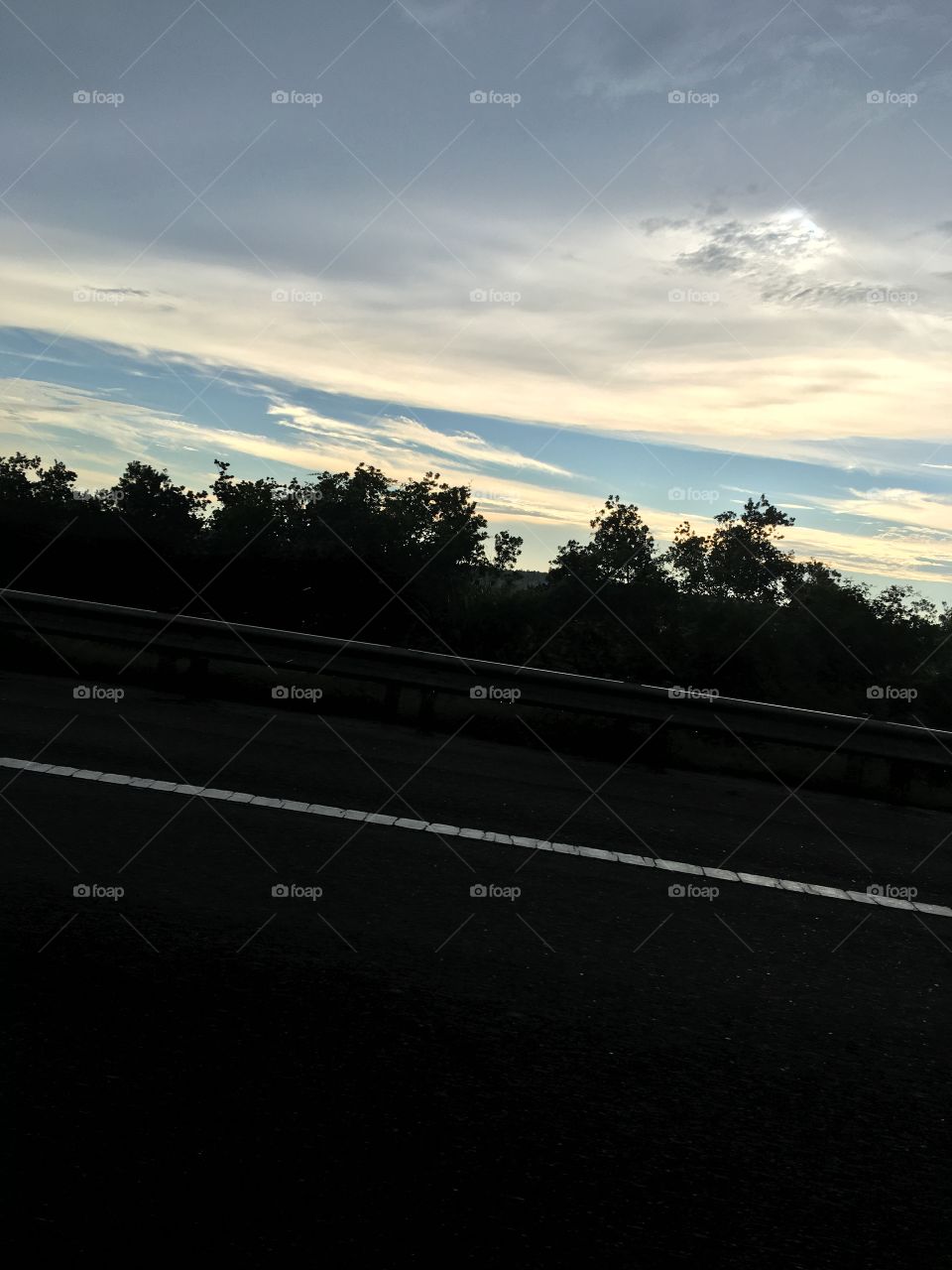 Sunset,road 
