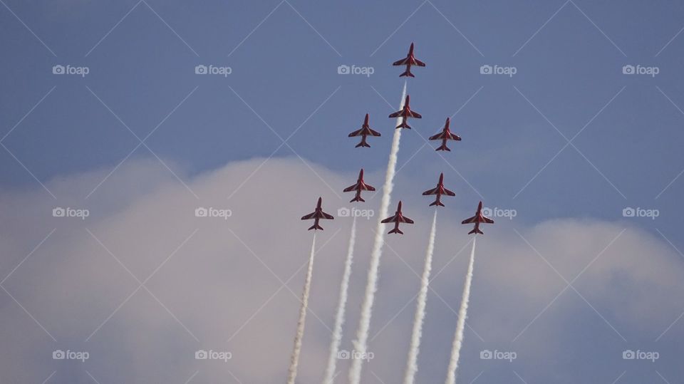 Red arrows