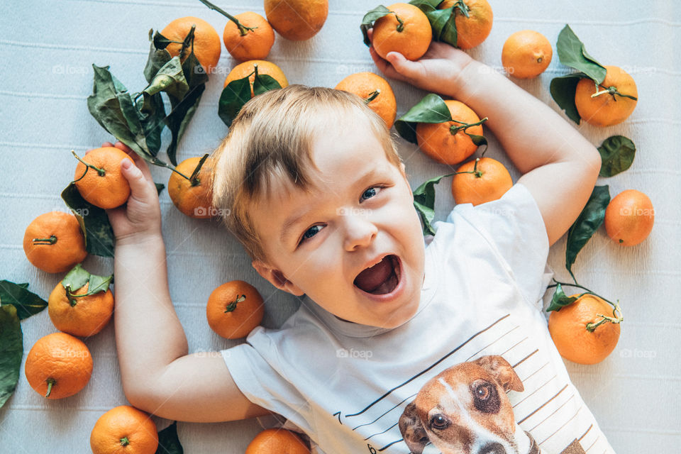 Laughing boy