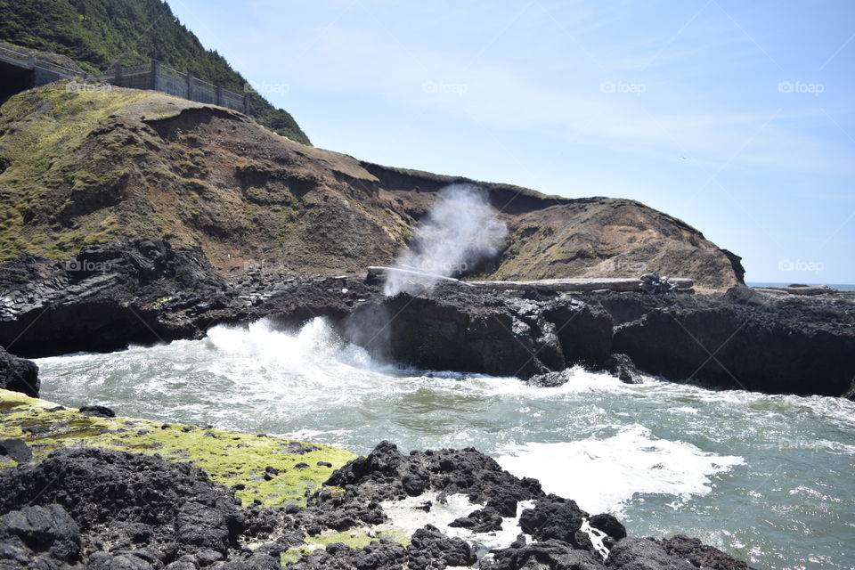 Spouting Water, Oregon Coast