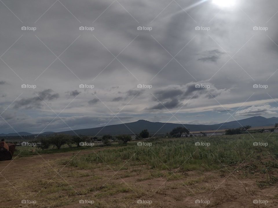 Clouds un the Sunset/ Nubes al Atardecer