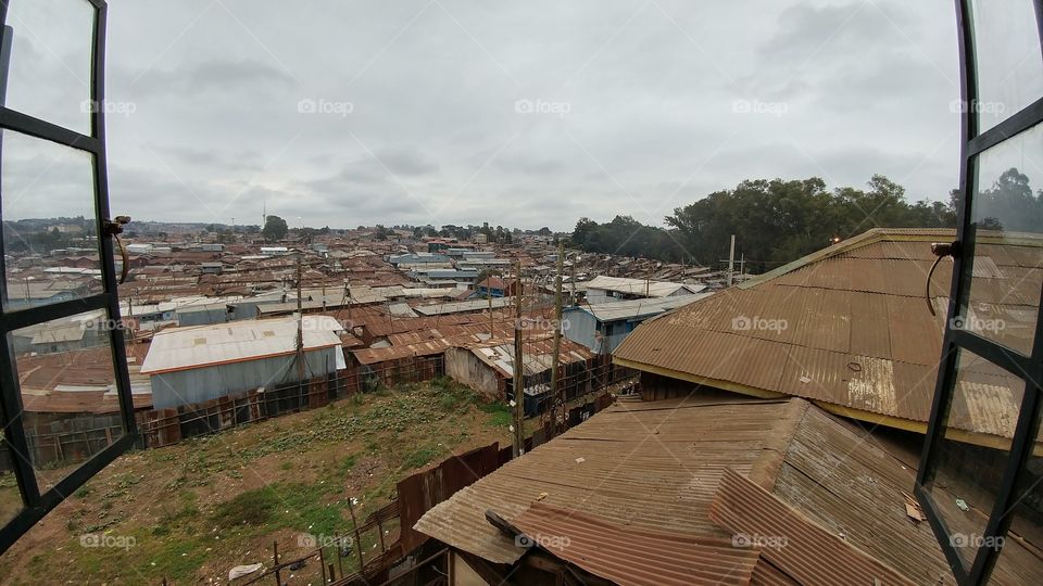 Kibera slum, Kenya