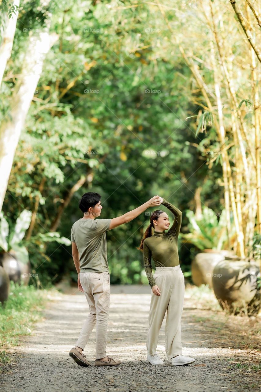 Dancing with my love