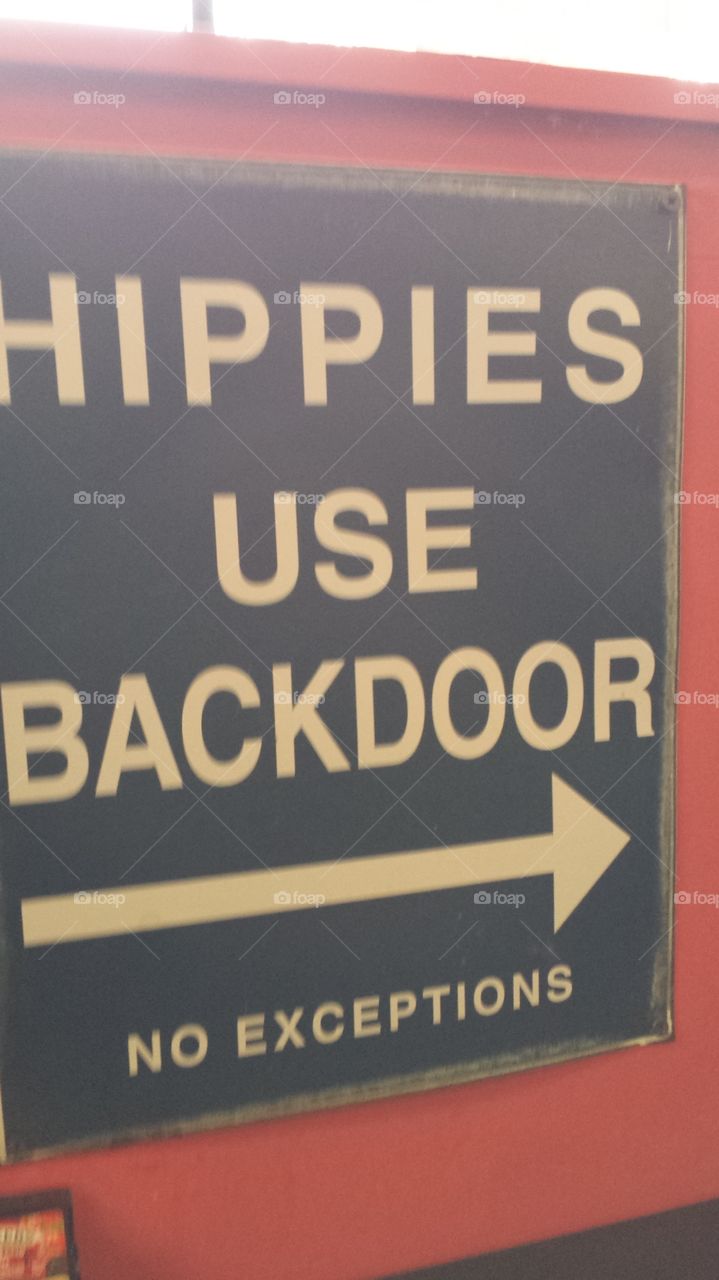 hippes. Saw this at a restaurant 