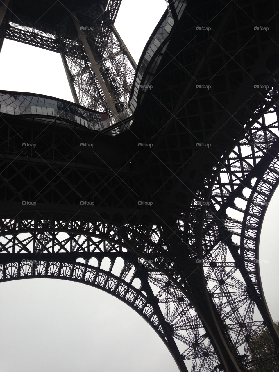 Discovering Paris. Eiffel Tower 
