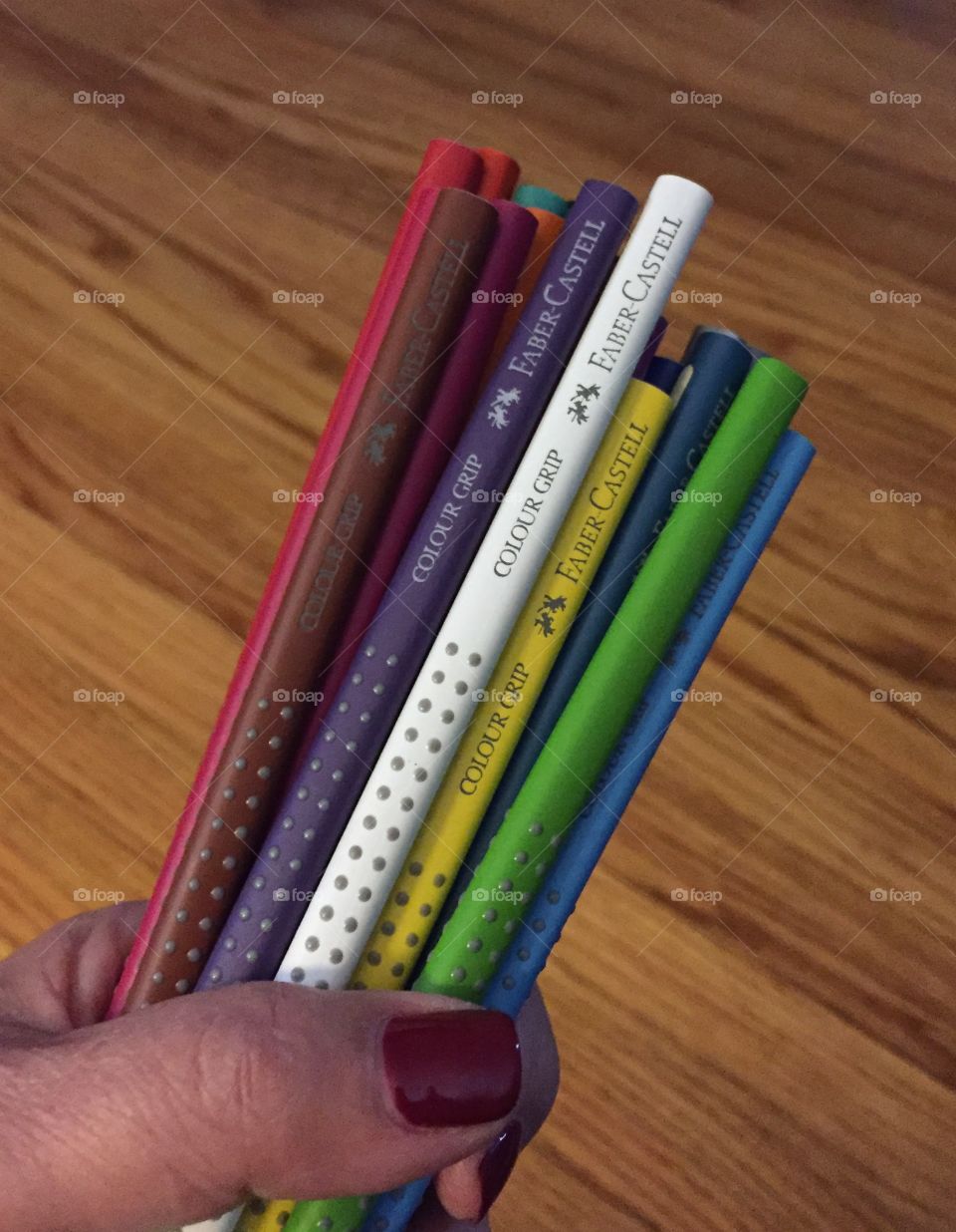 Colored pencils