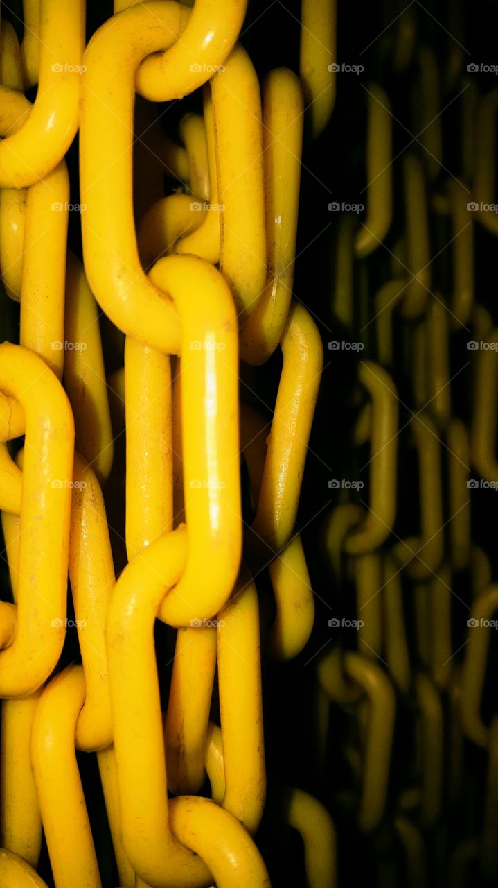 yellow chains