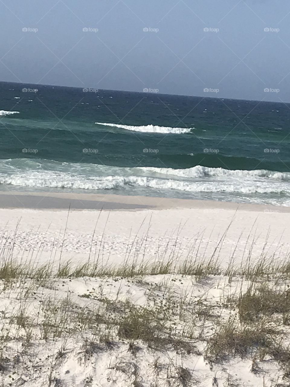 Waves on the beach