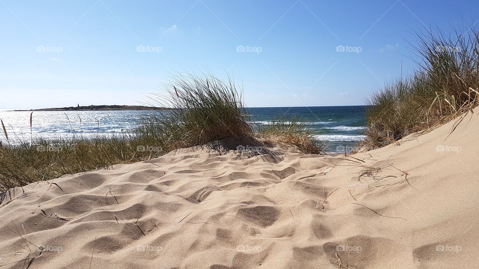 Going to the beach - Tylösand strand sommar Sverige 