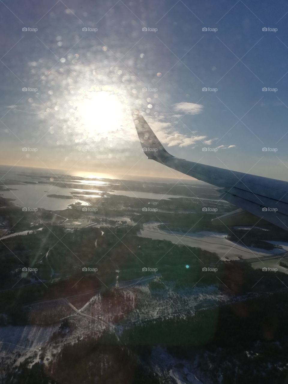 Landing in Sweden, Skavsta