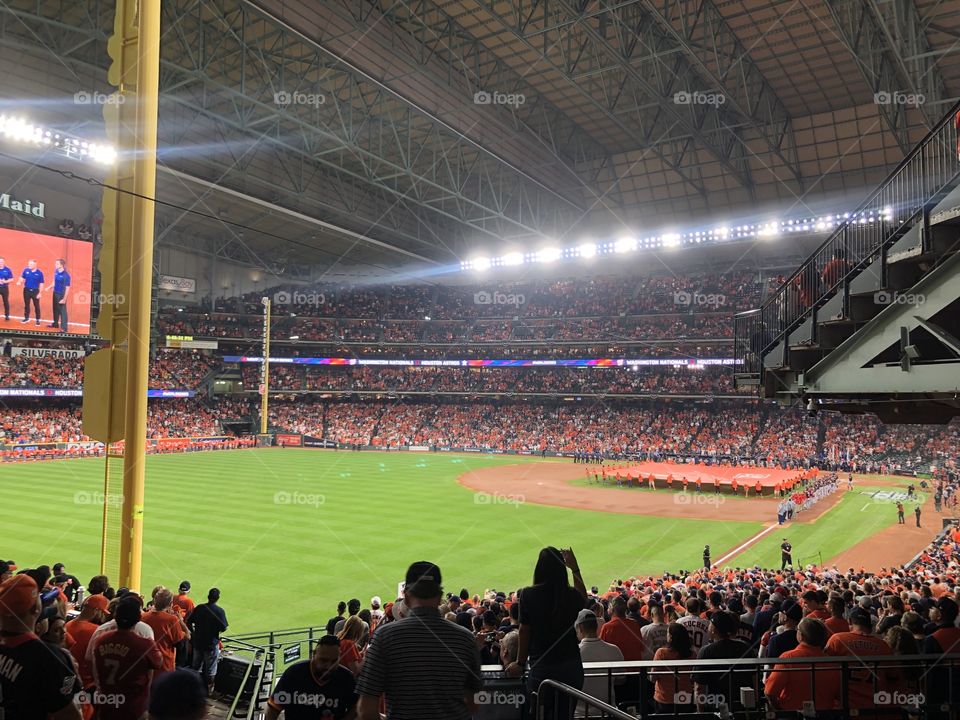 Astros game 1 of the World Series 2019 