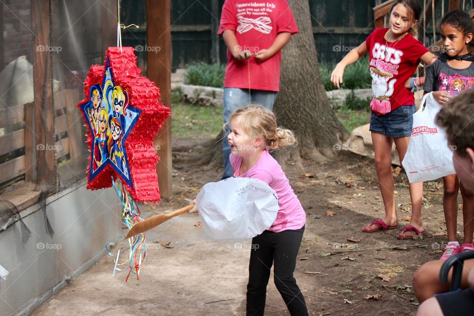 Whacking a Pinata 