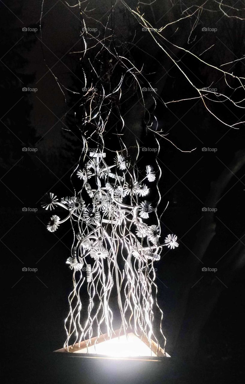 Lights art, Lumo Light Festival in Finland