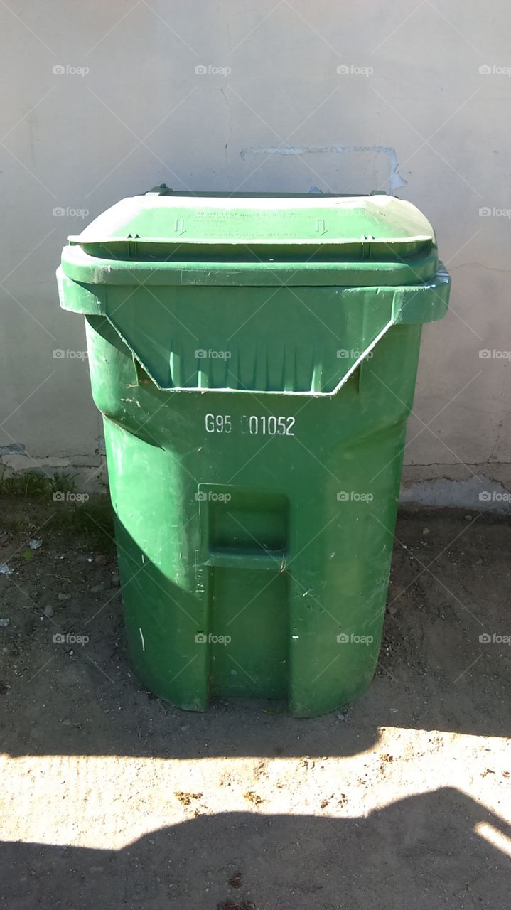 Green Recycling container