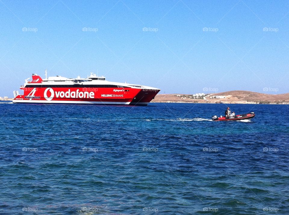 Vodafone ferry