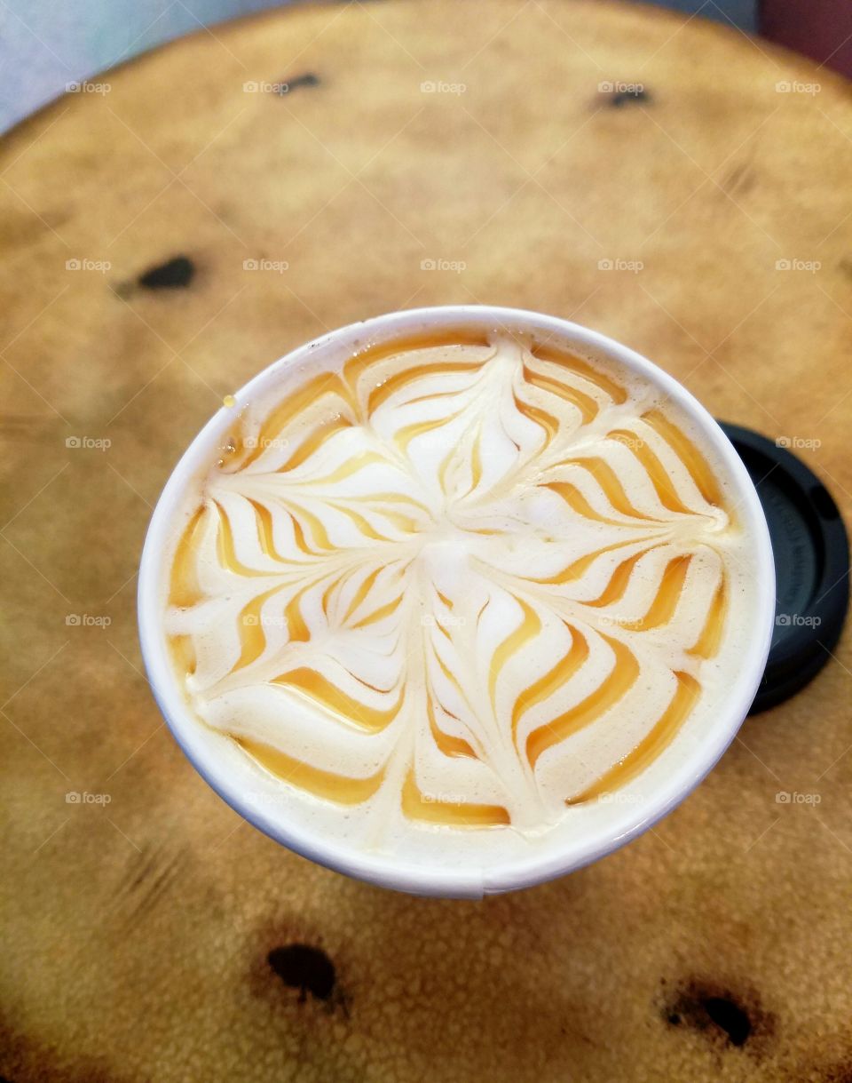 Star latte design