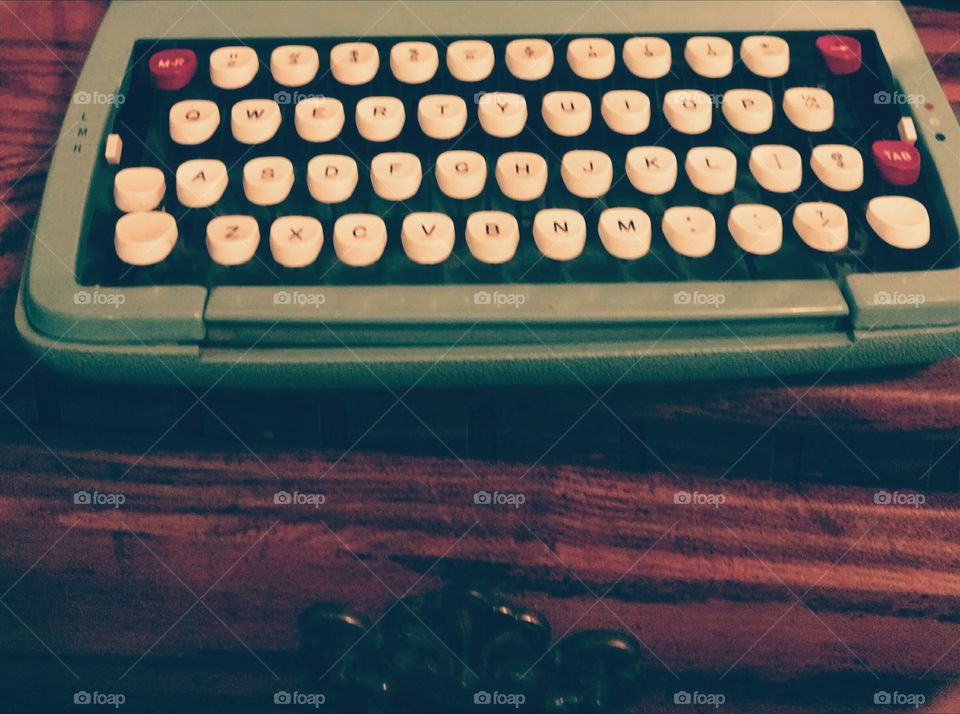 Typewriter In Vintage